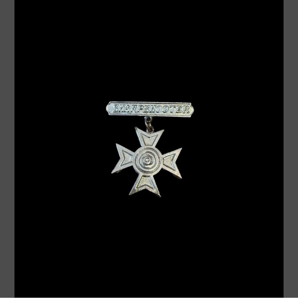 1930’S - WWII U.S. Marine Corps Sharpshooter Badge Medal Pre WW2 Semper Fi USMC - Picture 1 of 6